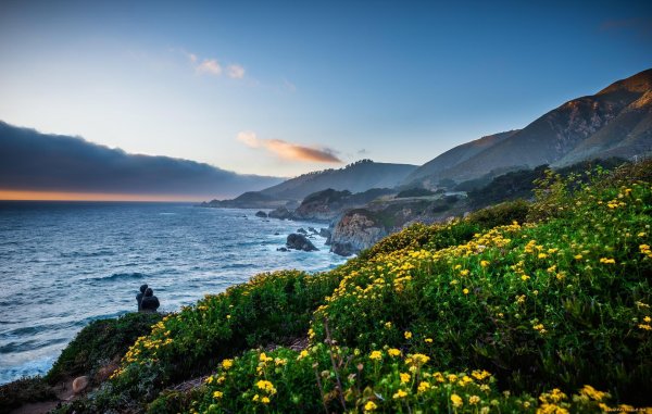 биг сур калифорния