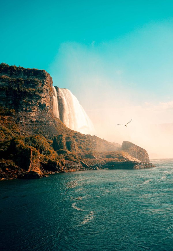 ниагарский водопад вблизи