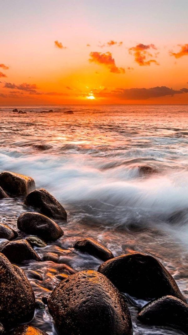 закат летний