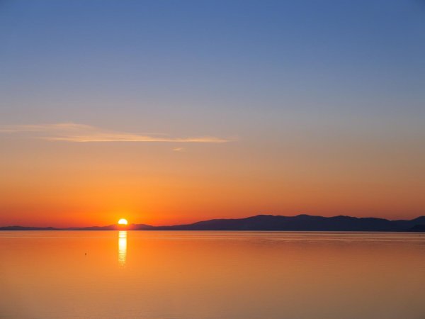 закат солнца