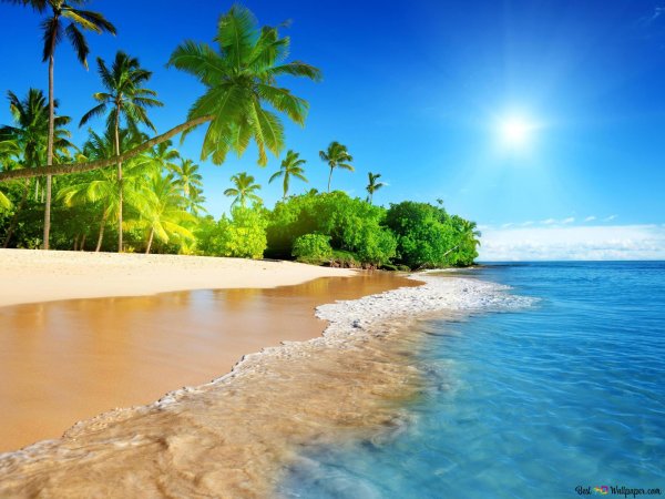 пляж красивый