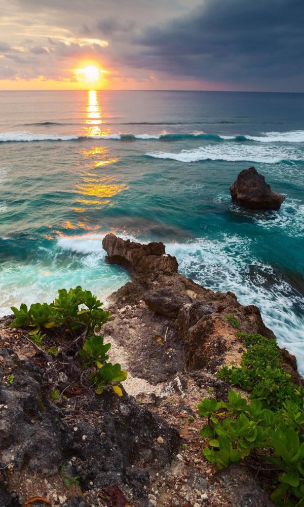 остров бали индонезия побережье