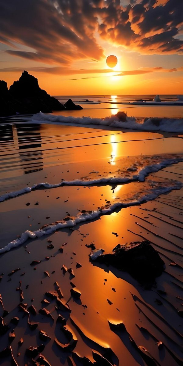 закат красивый