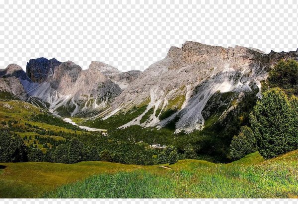 рельеф горы