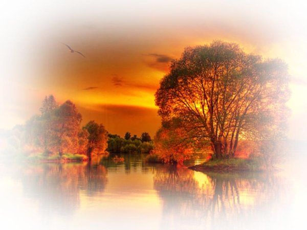 осенние закаты