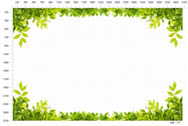 рамка зеленая