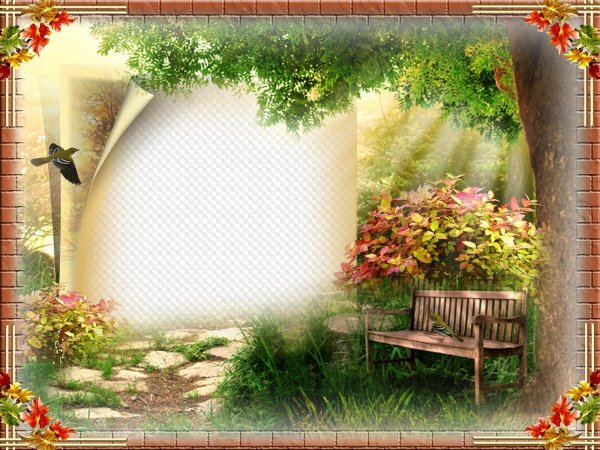 рамка осени