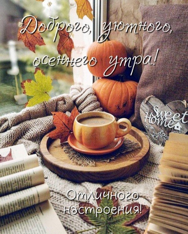 утро осени доброе