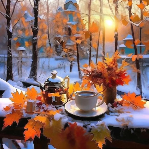 осень доброе утро