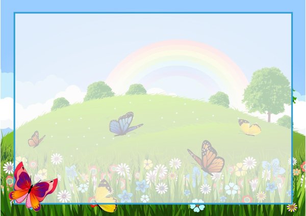 фон природа детский