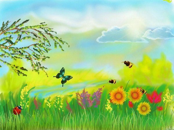 рисунок лета