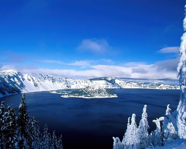 природа зима