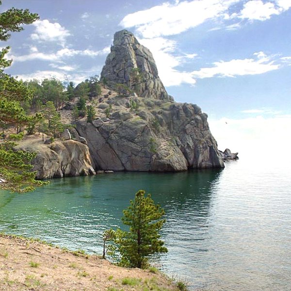 ольхон бухта песчаная