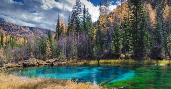 алтай голубые озера