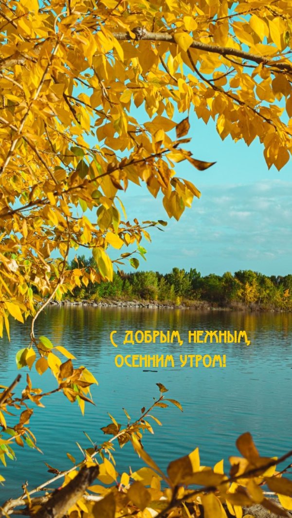 осеннее озеро