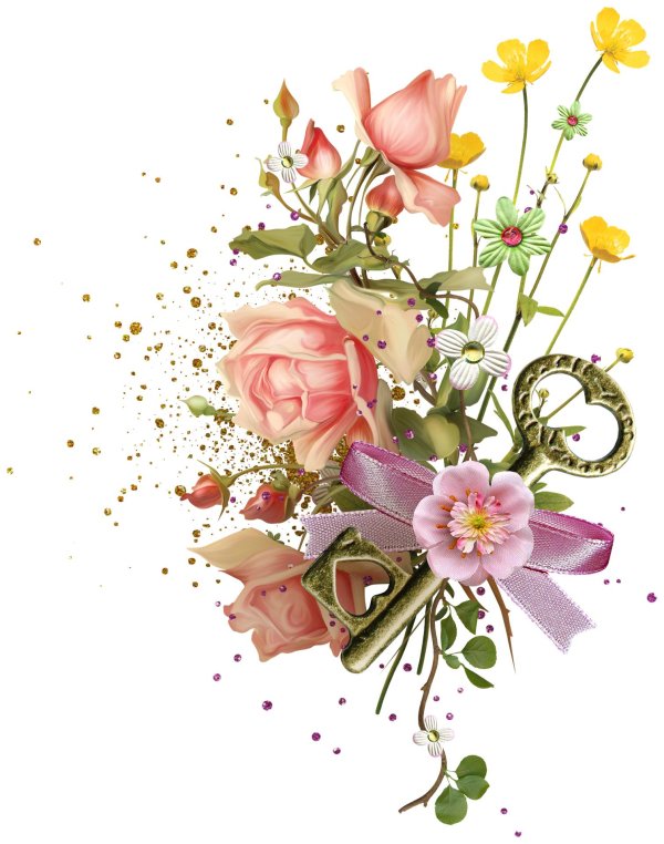 букет цветов клипарт