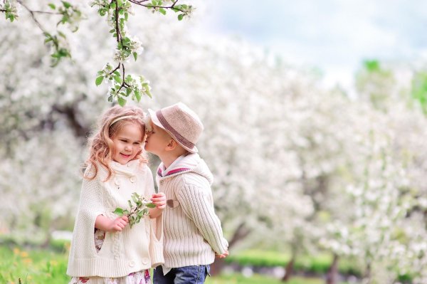 фотосессия в цветущих садах