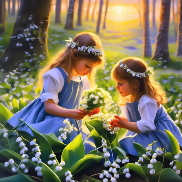 ландыши картина