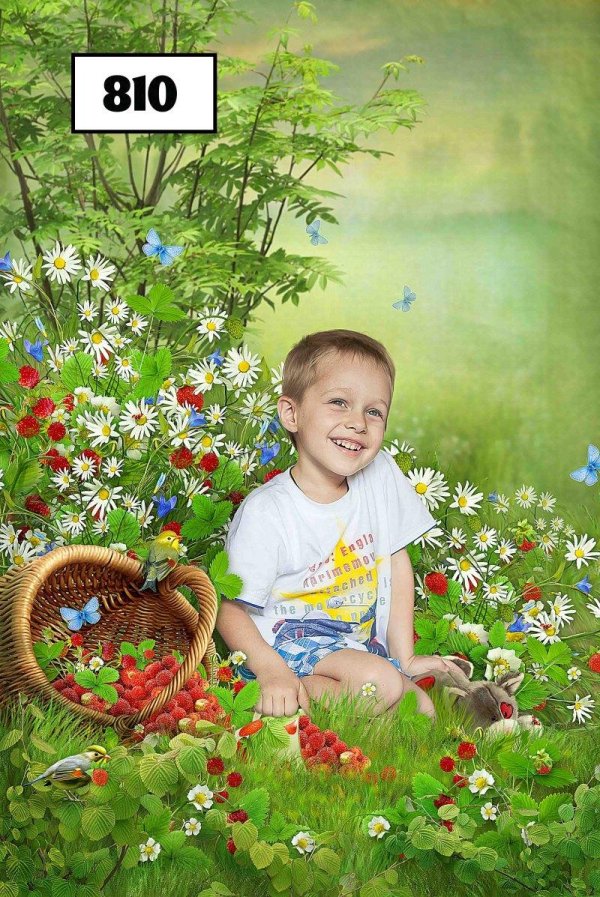 детский коллаж