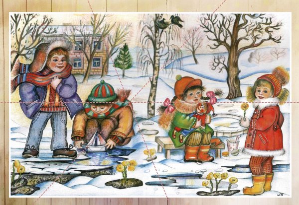 картина пишванова ранняя весна