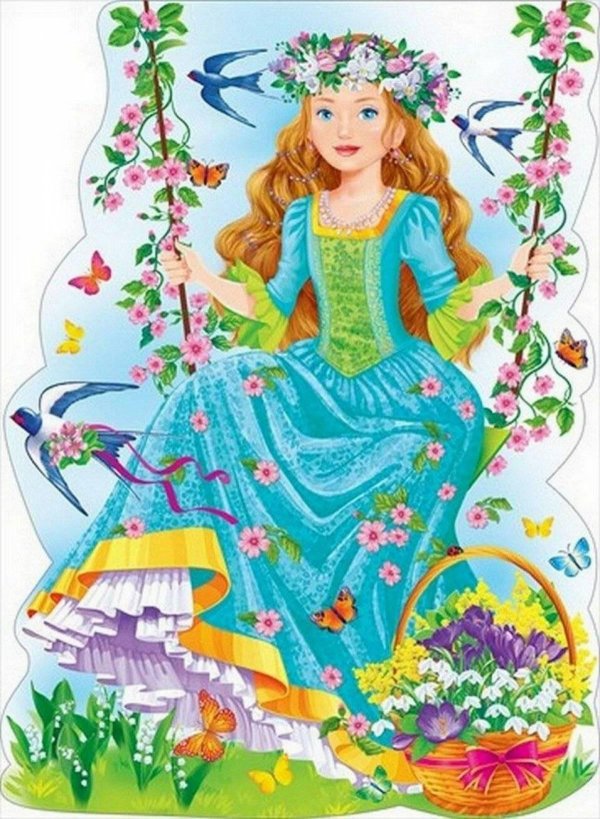 красавица весна