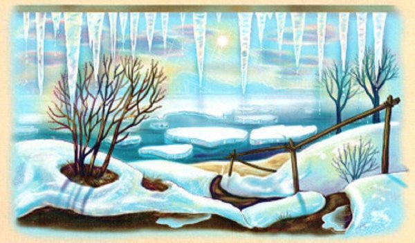 рисунок красота весны