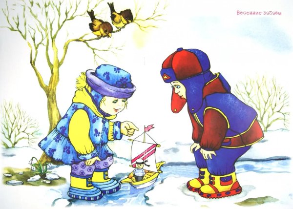 весна для дошкольников