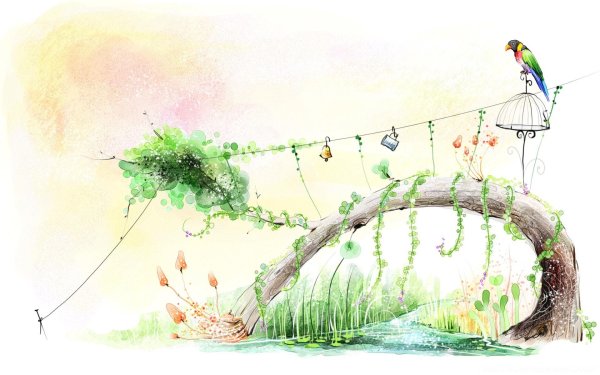 красивые акварельные рисунки