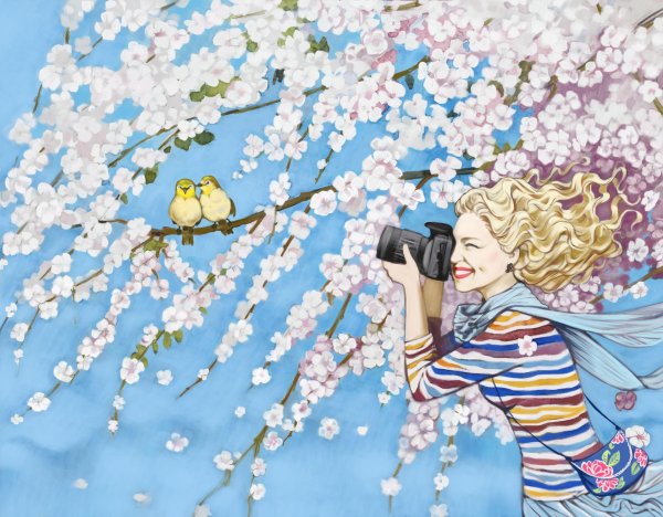 батик картины