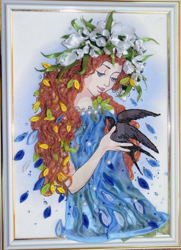 портрет весны