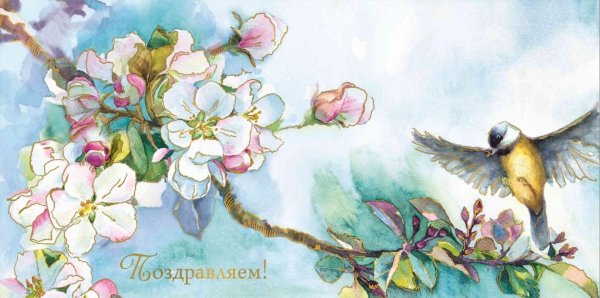 открытки с птичками
