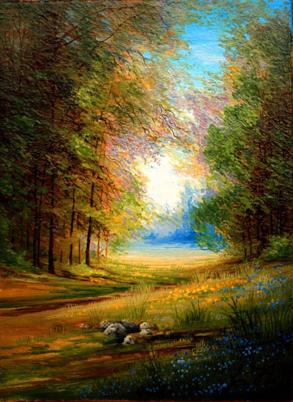 пейзажи картины художников