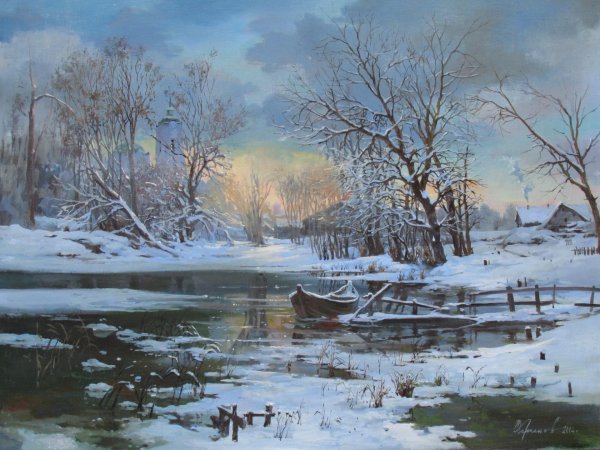 жданов владимир юрьевич ранняя весна художник