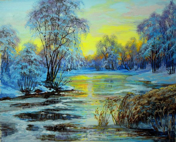 елена кораблева художник пейзажи