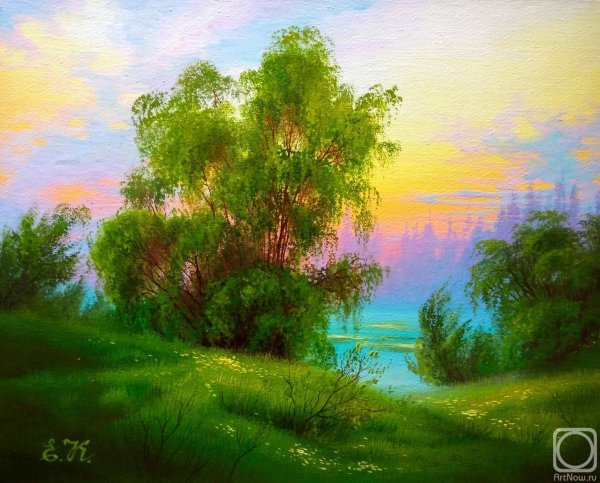 елена кораблева художник пейзаж лето