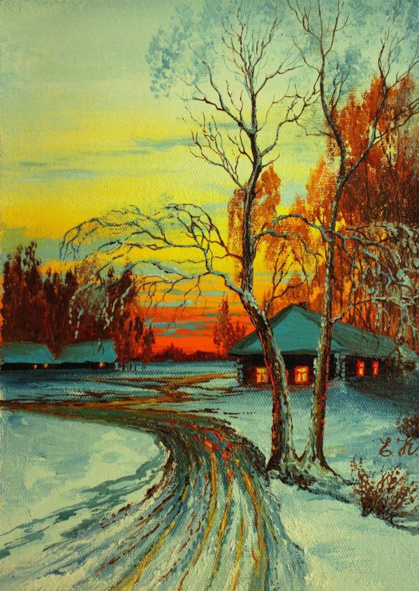 кремер марк вениаминович вечер пейзаж