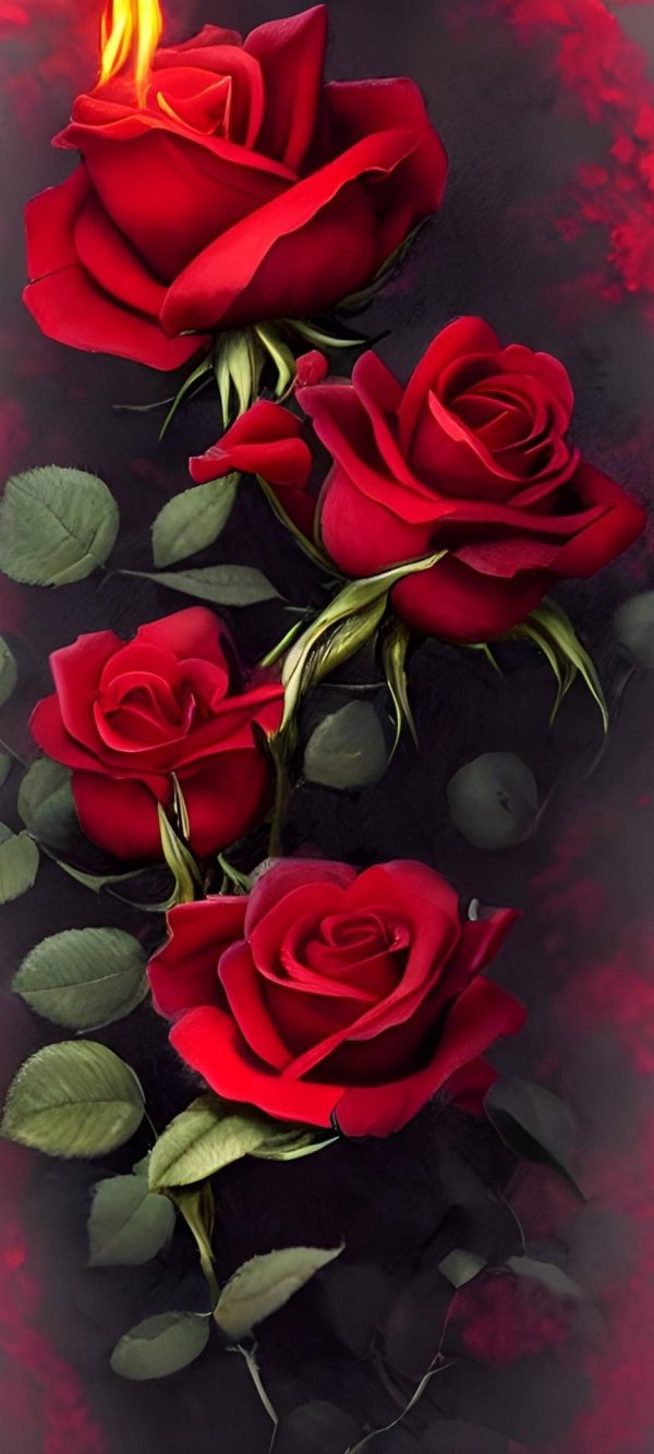 розы вертикальные