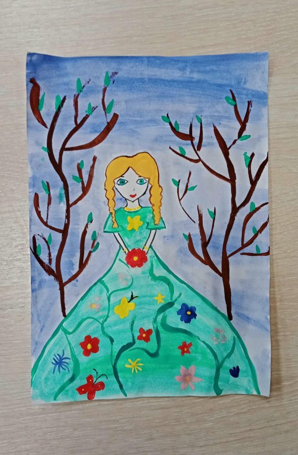 весна рисунки