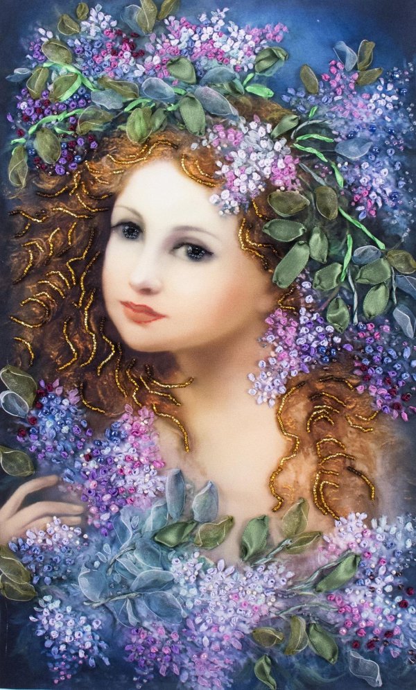 вышивка бисером матренин посад