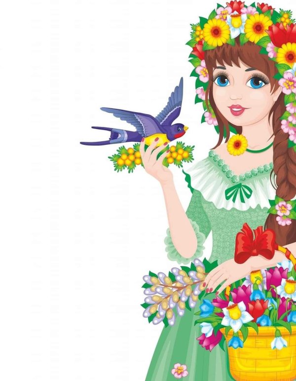весна девочка