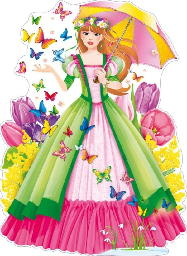 девочек весна