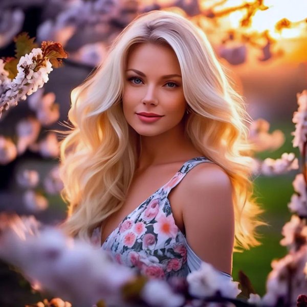 образ блондинки