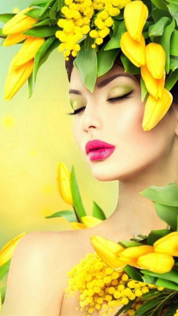 баннер девушки салон макияж