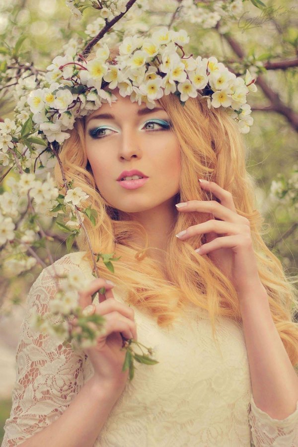 фотосессия весенняя