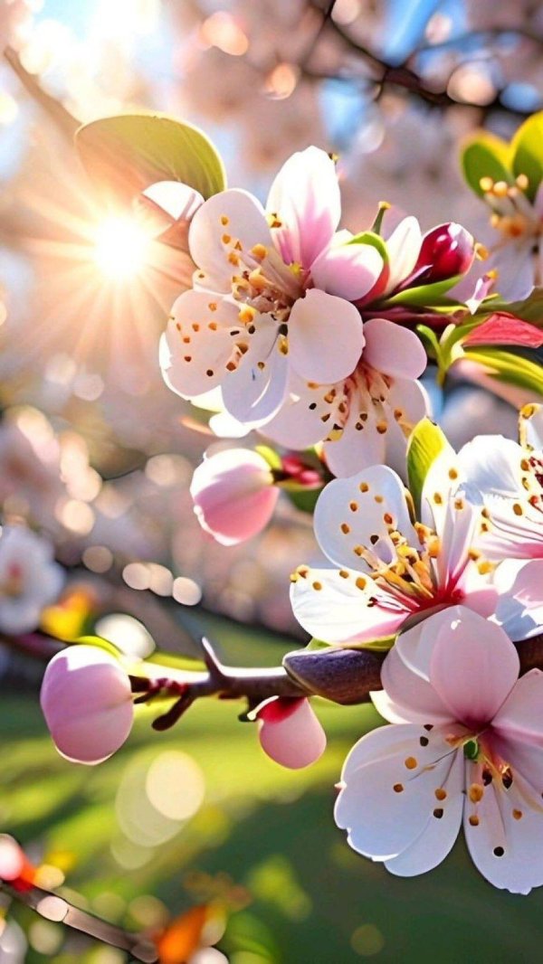 весенние цветы