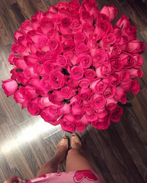 огромные букеты