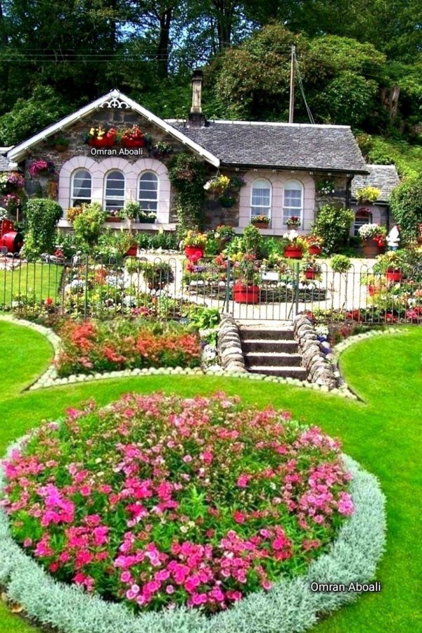 цветочные домики