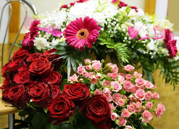 красивая цветок