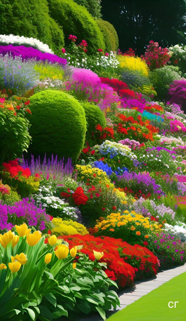 beautiful garden