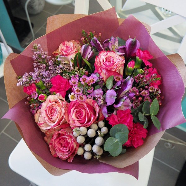 модные букеты